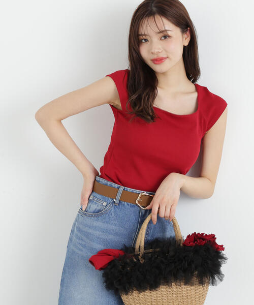 サスペンダー付きマーメイドデニムスカート　デニムスカート　マーメイドスカート 1357114_20495447_k1.jpg?f=webp