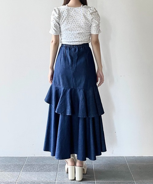 ラフッルスリットスカート（スカート）｜NOMAE（ノーマエ）の