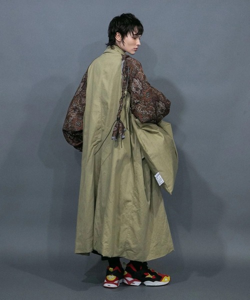 my beautiful landlet（マイビューティフルランドレット）の「【my beautiful landlet】 GOBELIN WEAVING x COTTON LINEN SHOULDER BAG(L)（ショルダーバッグ・メンズ・ベージュ・FREE）」の7枚目の写真