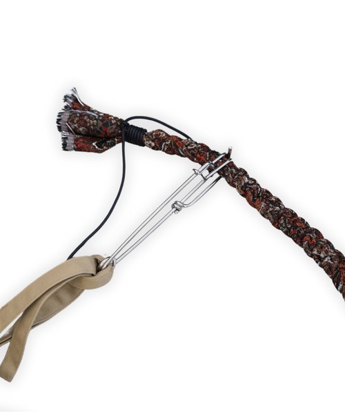 my beautiful landlet（マイビューティフルランドレット）の「【my beautiful landlet】 GOBELIN WEAVING x COTTON LINEN SHOULDER BAG(L)（ショルダーバッグ・メンズ・ベージュ・FREE）」の10枚目の写真