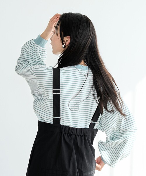 coen（コーエン）の「USAコットン ボリュームスリーブ アソートTシャツ（Tシャツ/カットソー・レディース・オフホワイト/その他1/その他2/ダークグレー・M/L）」の11枚目の写真