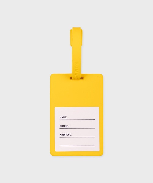 ALAND（エーランド）の「【UNISEX】Romane×ALAND／ネームタグ（その他雑貨・レディース・イエロー・FREE）」の6枚目の写真