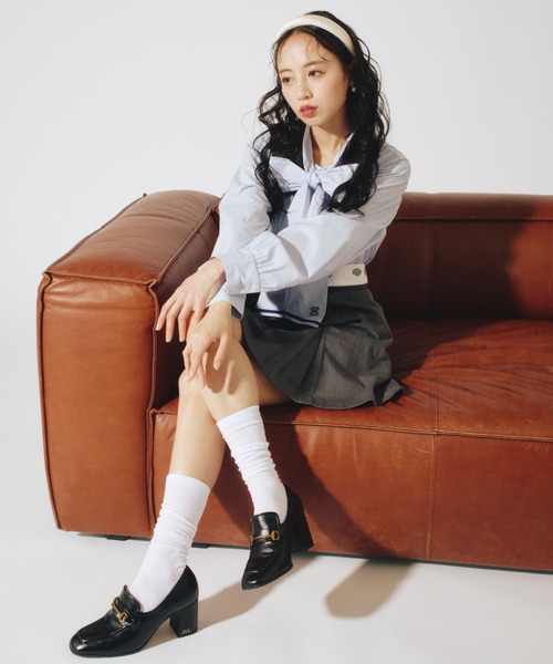 JILL by JILL STUART（ジルバイジルスチュアート）の「◇Dickies別注ミニスカート（スカート・レディース・ライトブルー/チャコールグレー/ブラック/ライトベージュ・MEDIUM/SMALL）」の11枚目の写真