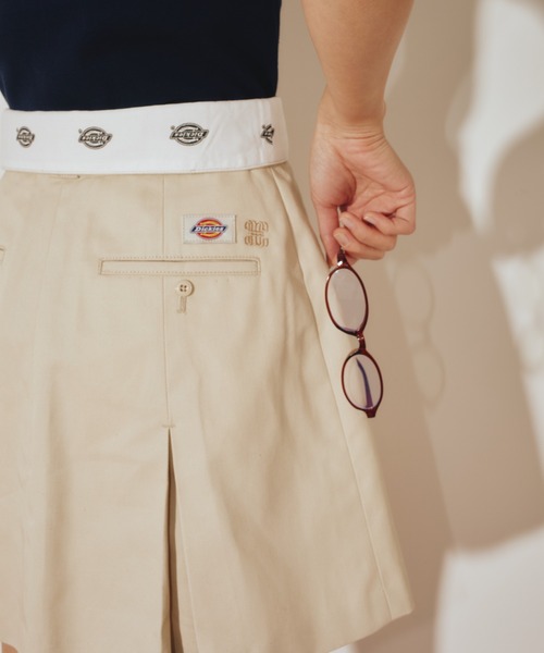 JILL by JILL STUART（ジルバイジルスチュアート）の「◇Dickies別注ミニスカート（スカート・レディース・ライトブルー/チャコールグレー/ブラック/ライトベージュ・MEDIUM/SMALL）」の6枚目の写真