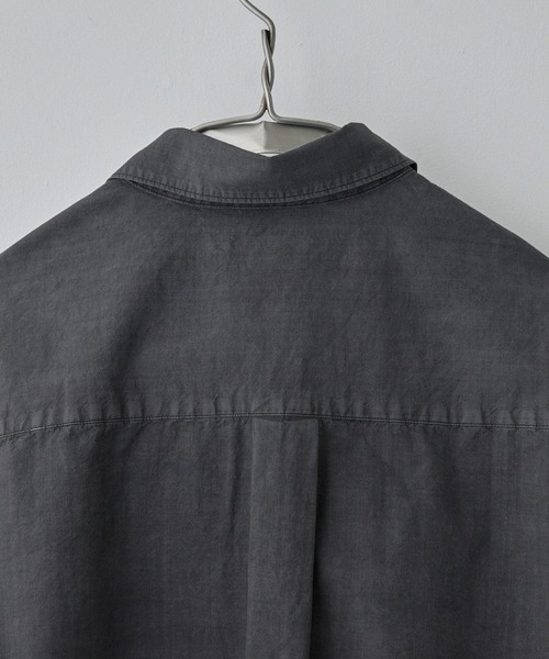 WYM LIDNM FADED TENCEL SHIRT Gray
