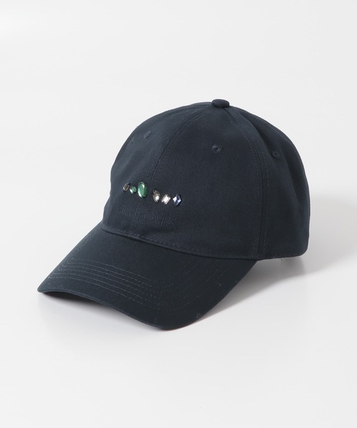 SENSE OF PLACE by URBAN RESEARCH（センスオブプレイスバイアーバンリサーチ）の「Gem Stone Twill Cap（キャップ・メンズ・ネイビー/ブラック・ONE）」の7枚目の写真