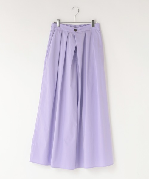 yuw（ユウ）の「フロントタックワイドパンツ　 322035（その他パンツ・レディース・ブラック/パープル・FREE）」の17枚目の写真