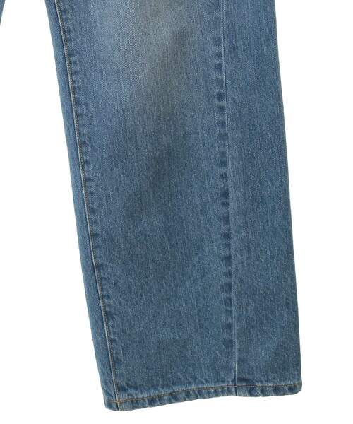 YECCA VECCA（イェッカヴェッカ）の「【ORGABITS】切替ストレートデニムパンツ（デニムパンツ・レディース・インディゴブルー/ライトインディゴブルー/ダークインディゴブルー・S/M）」の9枚目の写真