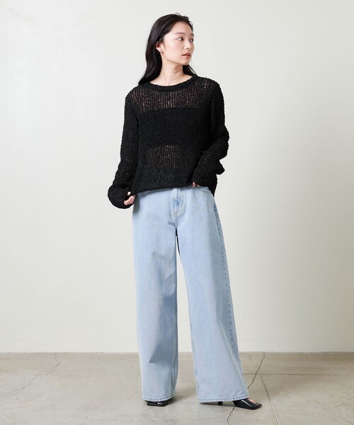 セール】＜MARW UNITED ARROWS＞ぺーバー クルーネック ニット