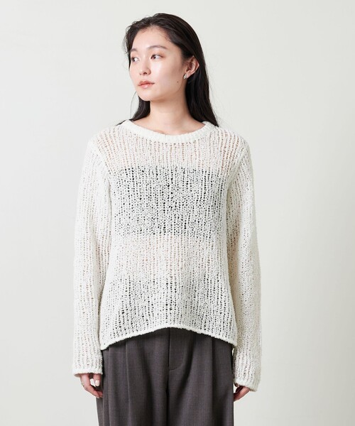 セール】＜MARW UNITED ARROWS＞ぺーバー クルーネック ニット