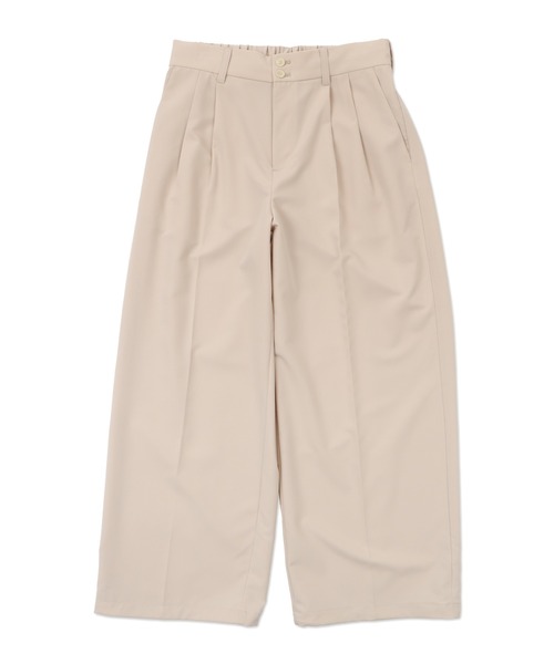 WEGO（ウィゴー）の「WEGO/バギースラックス（スラックス・メンズ・ライトベージュ/ダークグレー/ブラック/ブラウン・LARGE/MEDIUM/SMALL）」の10枚目の写真