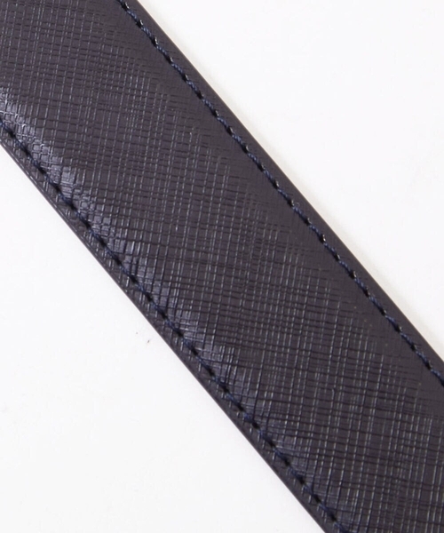 MK MICHEL KLEIN HOMME （エムケーミッシェルクランオム）の「サフィアーノレザー ドレスベルト（ベルト・メンズ・ブラック/グレー/ブラウン/ネイビー・ONESIZE）」の5枚目の写真