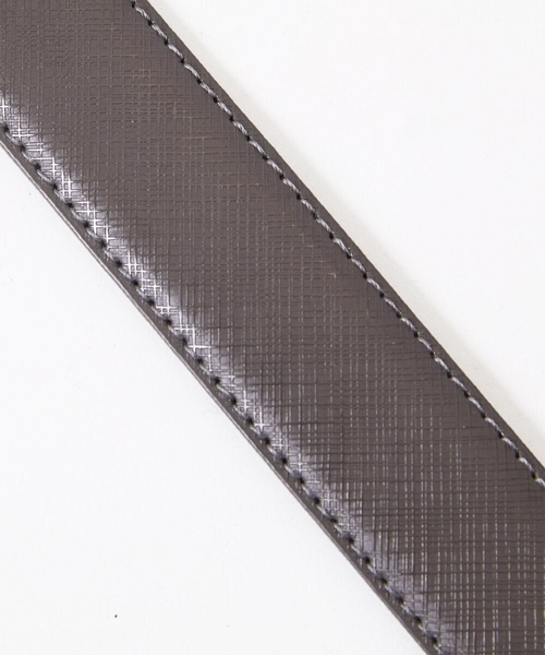 MK MICHEL KLEIN HOMME （エムケーミッシェルクランオム）の「サフィアーノレザー ドレスベルト（ベルト・メンズ・ブラック/グレー/ブラウン/ネイビー・ONESIZE）」の7枚目の写真