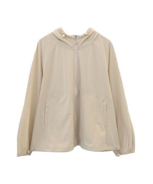 aquagarage（アクアガレージ）の「UV対策ラッシュガードパーカー（パーカー・レディース・ベージュ/グリーン/ブラック・M/L）」の8枚目の写真