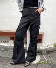 FOREVER 21 | 【2025SS】ベルトデザインフレアパンツ(その他パンツ)