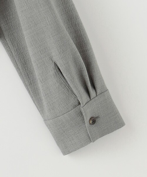 Steven Alan(スティーブンアラン)の「<Steven Alan>ポリエステルクレープ シャツ(シャツ/ブラウス・レディース・グレー/ブラック・S/M)」の15枚目の写真
