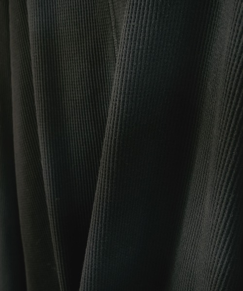 Alfred Alex(アルフレッドアレックス)の「【Alfred Alex】フェードスプレープリント ワッフルビッグロンT(Tシャツ/カットソー・メンズ・チャコール/ワイン/ブルーグレー/ブラウン・M/L)」の6枚目の写真