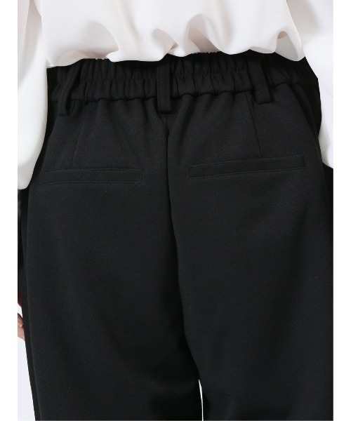 m.f.editorial（エムエフエディトリアル）の「【ストレッチ ウォッシャブル】m.f.エディトリアル レディース ストレッチ ジョガーパンツ（その他パンツ・レディース・ネイビー/ベージュ/ブラック・FREE）」の9枚目の写真