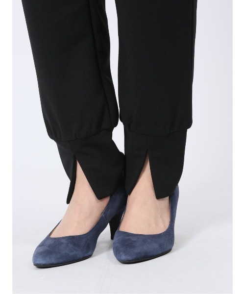 m.f.editorial（エムエフエディトリアル）の「【ストレッチ ウォッシャブル】m.f.エディトリアル レディース ストレッチ ジョガーパンツ（その他パンツ・レディース・ネイビー/ベージュ/ブラック・FREE）」の10枚目の写真