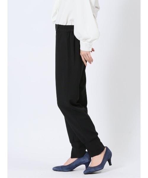 m.f.editorial（エムエフエディトリアル）の「【ストレッチ ウォッシャブル】m.f.エディトリアル レディース ストレッチ ジョガーパンツ（その他パンツ・レディース・ネイビー/ベージュ/ブラック・FREE）」の11枚目の写真