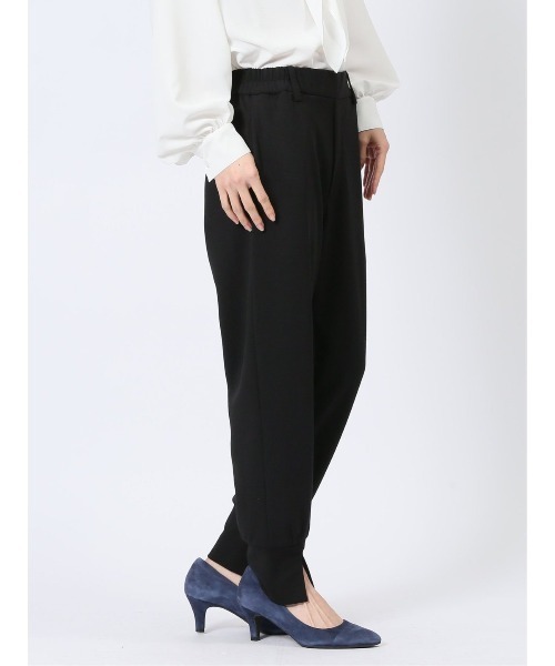 m.f.editorial（エムエフエディトリアル）の「【ストレッチ ウォッシャブル】m.f.エディトリアル レディース ストレッチ ジョガーパンツ（その他パンツ・レディース・ネイビー/ベージュ/ブラック・FREE）」の13枚目の写真