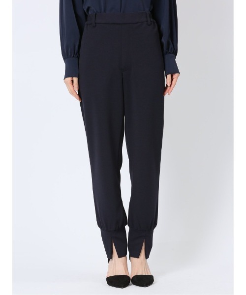 m.f.editorial（エムエフエディトリアル）の「【ストレッチ ウォッシャブル】m.f.エディトリアル レディース ストレッチ ジョガーパンツ（その他パンツ・レディース・ネイビー/ベージュ/ブラック・FREE）」の17枚目の写真