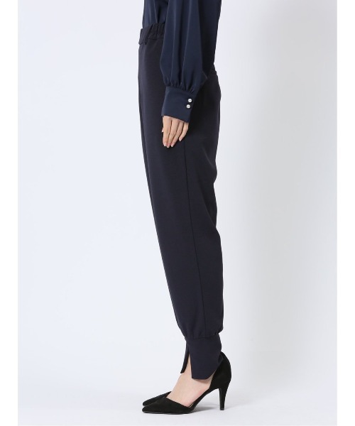 m.f.editorial（エムエフエディトリアル）の「【ストレッチ ウォッシャブル】m.f.エディトリアル レディース ストレッチ ジョガーパンツ（その他パンツ・レディース・ネイビー/ベージュ/ブラック・FREE）」の18枚目の写真