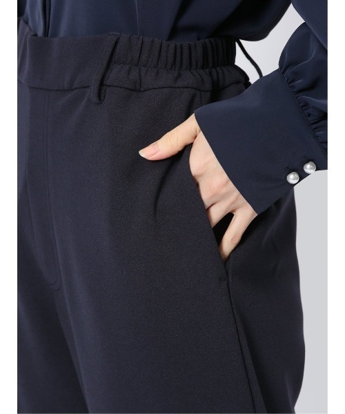 m.f.editorial（エムエフエディトリアル）の「【ストレッチ ウォッシャブル】m.f.エディトリアル レディース ストレッチ ジョガーパンツ（その他パンツ・レディース・ネイビー/ベージュ/ブラック・FREE）」の20枚目の写真