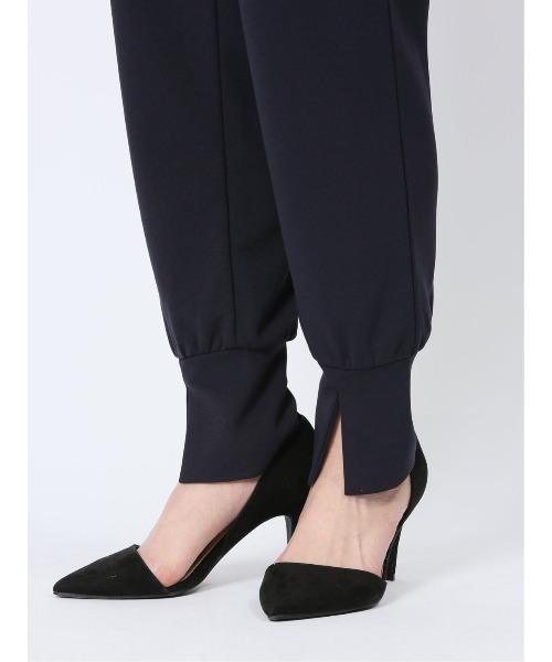 m.f.editorial（エムエフエディトリアル）の「【ストレッチ ウォッシャブル】m.f.エディトリアル レディース ストレッチ ジョガーパンツ（その他パンツ・レディース・ネイビー/ベージュ/ブラック・FREE）」の22枚目の写真