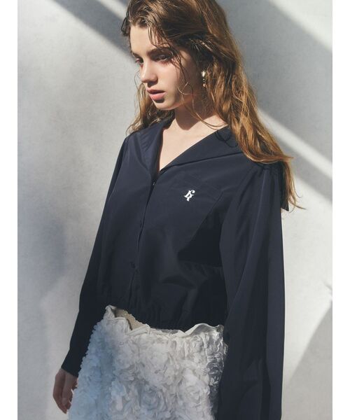 セール】SAILOR COLLAR BLOUSON/セーラーカラーブルゾン