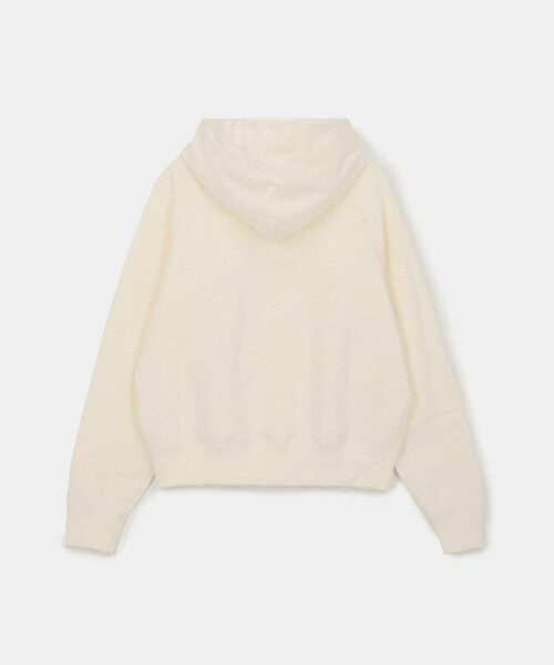 ORCIVAL（オーシバル）の「ORCIVAL | コットン裏毛 フードプルオーバー WOMEN（パーカー・レディース・グレー/アイボリー・2）」の4枚目の写真