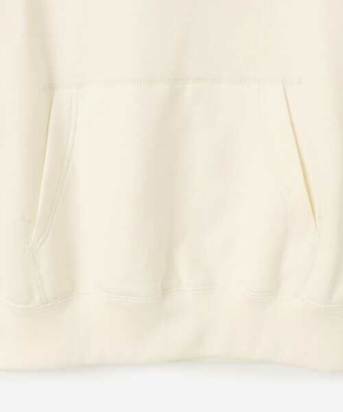 ORCIVAL（オーシバル）の「ORCIVAL | コットン裏毛 フードプルオーバー WOMEN（パーカー・レディース・グレー/アイボリー・2）」の8枚目の写真