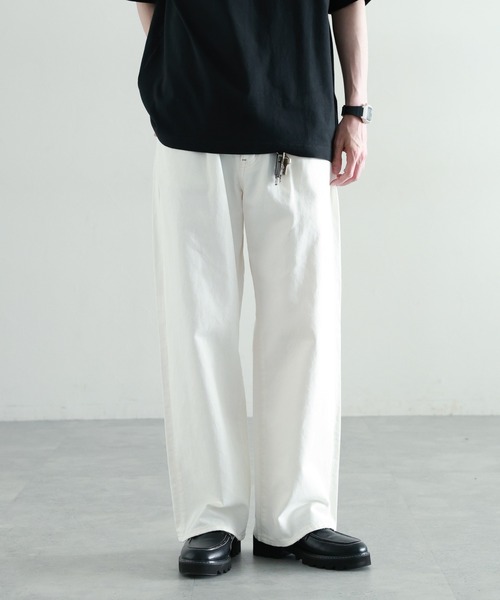 RAGEBLUE(レイジブルー)の「ヴィンテージライク/ライトオンスデニムバギーパンツ(デニムパンツ・メンズ・ホワイト/ブルー/グレー/ライトブルー/ブラック/ネイビー・LARGE/MEDIUM/SMALL)」の2枚目の写真