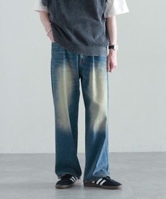 パンツ louren switching denim ZOZOTOWN限定》【Louren/ローレン】switching denim/スウィッチング