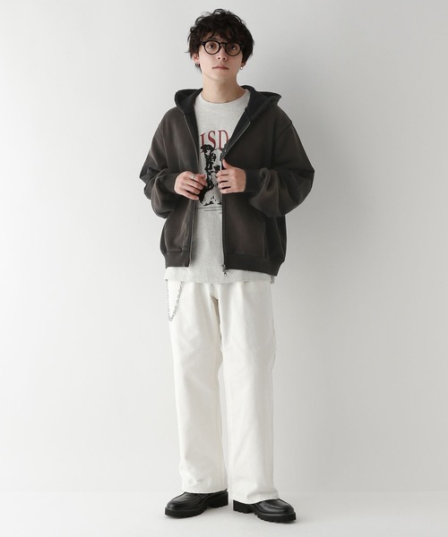 RAGEBLUE(レイジブルー)の「ヴィンテージライク/ライトオンスデニムバギーパンツ(デニムパンツ・メンズ・ホワイト/ブルー/グレー/ライトブルー/ブラック/ネイビー・LARGE/MEDIUM/SMALL)」の8枚目の写真