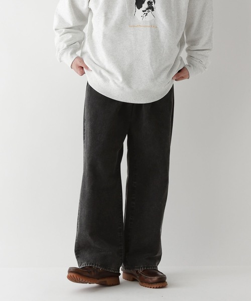 RAGEBLUE(レイジブルー)の「ヴィンテージライク/ライトオンスデニムバギーパンツ(デニムパンツ・メンズ・ホワイト/ブルー/グレー/ライトブルー/ブラック/ネイビー・LARGE/MEDIUM/SMALL)」の13枚目の写真