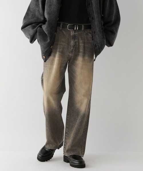 RAGEBLUE(レイジブルー)の「ヴィンテージライク/ライトオンスデニムバギーパンツ(デニムパンツ・メンズ・ホワイト/ブルー/グレー/ライトブルー/ブラック/ネイビー・LARGE/MEDIUM/SMALL)」の15枚目の写真