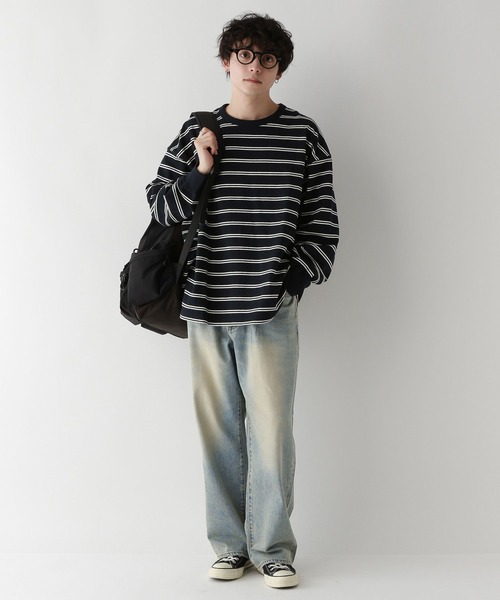 RAGEBLUE(レイジブルー)の「ヴィンテージライク/ライトオンスデニムバギーパンツ(デニムパンツ・メンズ・ホワイト/ブルー/グレー/ライトブルー/ブラック/ネイビー・LARGE/MEDIUM/SMALL)」の18枚目の写真