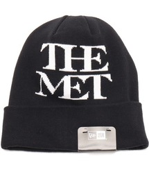 NEW ERA(j[G)NEW ERA BASIC CUFF KNIT THE MET BLK / j[G x[VbN Jtjbg UEbg(jbgLbv/r[j[)
