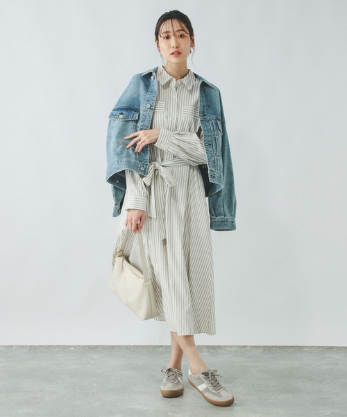 セール】イージーケアシャツワンピース/283768（ワンピース）｜GLOBAL