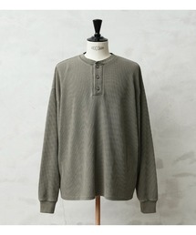 SCREEN STARS×WAIPER 2521-419WP L/S ヘンリーネック サーマル Tシャツ PIGMENT