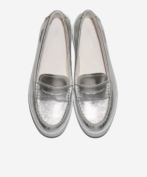 COLE HAAN（コールハーン）の「ナンタケット ペニー womens（ローファー・レディース・シルバー・5/5.5/6/6.5/7/7.5/8/8.5）」の6枚目の写真