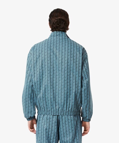 LACOSTE(ラコステ)の「モノグラムジャカード撥水ナイロンジャケット(ナイロンジャケット・メンズ・グレイッシュブルー・46/48/50/52)」の21枚目の写真