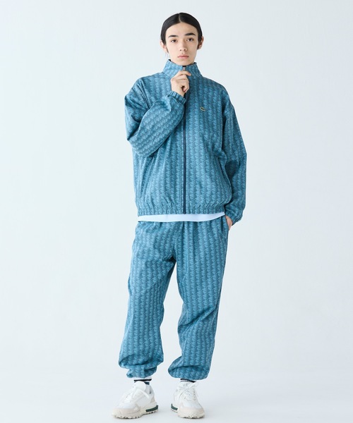 LACOSTE(ラコステ)の「モノグラムジャカード撥水ナイロンジャケット(ナイロンジャケット・メンズ・グレイッシュブルー・46/48/50/52)」の10枚目の写真