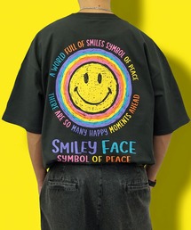 SMILEY FACE（スマイリーフェイス）の「【GROOVY STORE】SMILEY FACE オーバーサイズ ヘビーウエイト半袖Tシャツ（Tシャツ/カットソー・メンズ）」