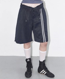 ★FANCY CLUB★バックロゴ バミューダパンツ ☆aespa ウィンター 着用！！【FANCY CLUB】Cargo Lettering
