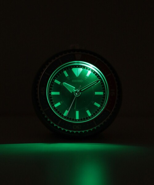 SEIKO（セイコー）の「【EXCLUSIVE】SEIKO / TC208 アラームクロック（置時計・レディース・シルバー/ブルー/ブラック・ONE SIZE）」の9枚目の写真