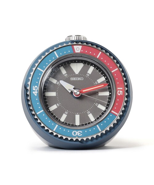 SEIKO（セイコー）の「【EXCLUSIVE】SEIKO / TC208 アラームクロック（置時計・レディース・シルバー/ブルー/ブラック・ONE SIZE）」の4枚目の写真