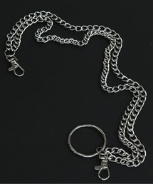 EFFECTION（エフェクション）の「【neos】リング シルバー メタル 2連＆3連 ウォレットチェーン（ウォレットチェーン）」