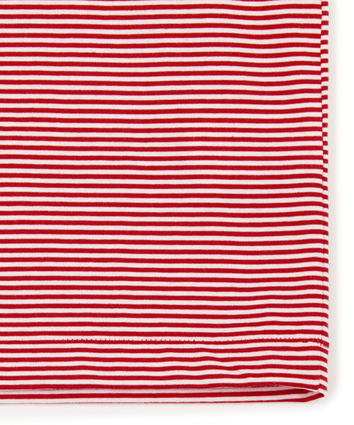 DANTON（ダントン）の「KIDS' SHORT SLEEVE INNER T-SHIRT STRIPE（Tシャツ/カットソー・キッズ・グレー系その他/ベージュ系その他/ブルー系その他5/レッド系その他・105/115/135/125）」の6枚目の写真